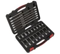 Set De Douilles Hexagonales Sealey 30Pc 3/8"Sq Drive - Série Platinum AK89000
