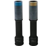 SET de douilles impact SlimPOWER, extra-long, 2 pièces, 1/2, 17+19 mm KS Tools 515.0621