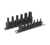 Sealey Douilles à choc TRX-Star AK5584 – 13 pièces – carré 0,6 cm et 1 cm