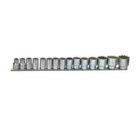 Set de douilles sur rail 1/2'' 15 pcs Teng Tools M1215AF