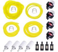 Set de durites essence - RNEMITERY - Tondeuse - 4 pièces - Filtre à carburant - Poire d'amorçage