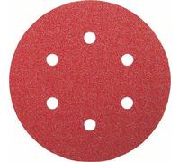 set de feuilles abrasives Ø 150 mm WP, 6 trous, velcro - 6 pièces