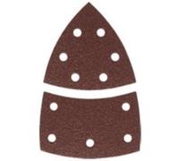Bosch Feuille abrasive pour ponceuse Multi 2609256A67 - perforée, auto-agrippante, grains 40/120/180