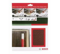 Set de feuilles abrasives pour ponçage manuel Bosch Accessories 2609256C39 Grain 60, 120, 240 (L x l) 230 mm x 280 mm 1 set