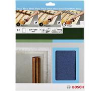 Ponçage manuel Bosch Assortiment mixte de 6 disques abrasifs pour métal