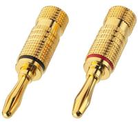 Set de fiches banane Monacor BP-100G 1 paire(s)