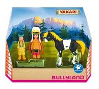 Bullyland – Set de figurines Yakari, 3 personnages – peintes à la main, sans PVC – multicolore