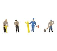 Set de Figurines avec Mini Effet sonore ouvriers de la Construction de Voie et trémolo