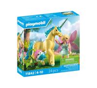 Set de figurines Playmobil 71842 Licorne Fleur du Soleil et fée multicolore