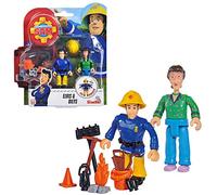 ? Set de figurines Sam le pompier | Simba Toys (Elvis & Dilys).