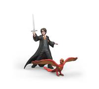 Set de figurines - SCHLEICH - 14994 - Harry Potter et Fumseck - Wizarding World - Dès 6 ans - Bras articulé