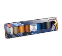 Set De Fils À Coudre Denim, 8 Bobines