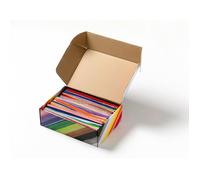 Mélange de fils chenille JUMBO COLORÉ folia, 700 pièces multicolore TU