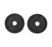 Set De Filtres à Charbon Actif Passend Amica 1160826 Kf17146 160mm ø Noir 2x