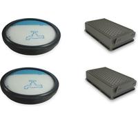 Set de filtres pour Rowenta RO3731EA - 2 filtres Hepa + 2 microfiltres lavables