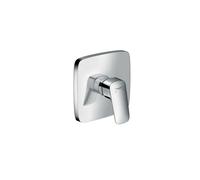 Set de finition LOGIS pour mitigeur douche encastré chromé Hansgrohe