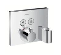 Set de finition pour mitigeur thermostatique ShowerSelect E encastré, fixfit et porter intégrés