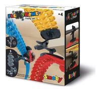 Smoby Set fixations FleXtreme – 2 pinces et 3 supports de piste – À partir de 4 ans