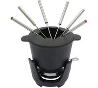 Set de fondue - KINGHOFF - KH-1195 - 6 personnes - Fonte - Noir