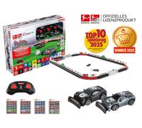 Carrera Véhicule RC Bundesliga Soccer – Terrain de jeu, 2 mini voitures RC, ballon – Dès 6 ans