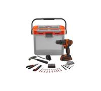 Set de forage et accessoires Black & Decker bcksb05-qw 18 V