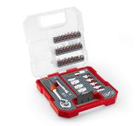 Set de Foret Bit Et Clé à Cliquet 37tlg L-CASE Cassette Ls Kwb