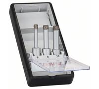 Set de forets diamantés à sec Robust Line, 3 pièces, 6, 8, 10 mm Bosch Accessories Robust Line 2608587145 diamanté 3 pièces 1 set
