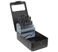 Set De Forets En Acier HSS Forgés Rollés Sealey 25 Pièces 1-13mm DBS25RF