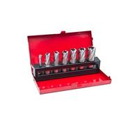 Jeu 6 fraises 14-24mm embout Weldon pour perceuse magnetique Holzmann mbm7tlg