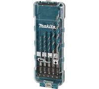 Set de forets multiples E-16732 5pcs. D.4-10mm L.travail 45-90mm 6kt 1/4pouce