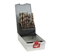 Bosch Coffret de forets HSS-Co (cobalt) rectifiés – Jeu de mèches de perceuse