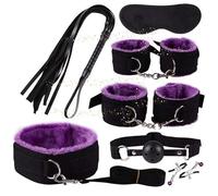 Set De Formation De Force en Nylon Violet De Sept PièCes, éQuipement d'exercice, Accessoires Pilates Apportent du Plaisir sans Fin à La Vie, Cadeau De Couple