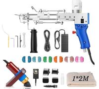 Set de fusils à tufter, tondeuse, machine à tufter les tapis, 2 IN1KIT -trimmers, prise UE 220 V