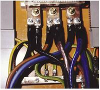 Set de gaines thermorétractables pour le marquage de phases noir CellPack 145093 SR2LK 25-70