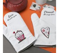 Set de gants personnalisables - Toi + Moi - Cadeau pour la cuisine, Cadeau maman et papa