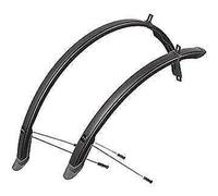 M-wave Mud Max Ii 28´´ Mudguard Set Noir 28´´ - 700 Black