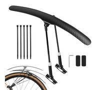 Set de garde-boues de vélo : garde boue réglable pour la protection arrière avant, épais pour élargir les protections contre les éclaboussures | Freent de libération rapide