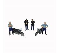 Set de gendarmes contrôle routier-HO-1/87-PREISER 10191
