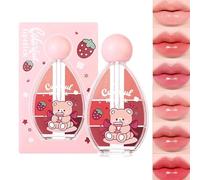 Set de Gloss à Lèvres pour Femmes Rouge à Lèvres Brillant Hydratant Teinté