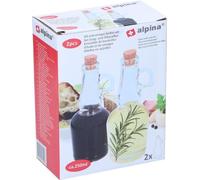 Set De Gobelets À Huile Et Acier 2Pcs 250Ml Alpina