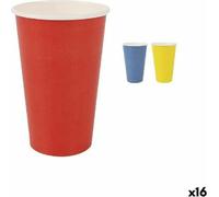 Set de gobelets algon carton jetable multicolore 10 pièces 450 ml (16 pièces)