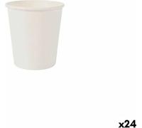 Set de gobelets algon carton jetable white 20 pièces 120 ml (24 pièces)