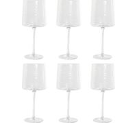 Set de Gobelets Home ESPRIT verre clair 9,6 x 9,6 x 22,5 cm (6 pièces) - Marque : Home ESPRIT - EAN : 8424002160302