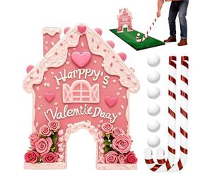 Set de Golf Pan - Activités de Putting Sportif pour San - Jeu familial avec des clubs et des balles Candy Chien, pour les fêtes de Noël et les soirées à la maison amusantes