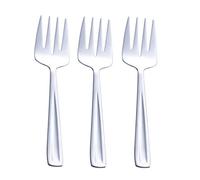 Set de grandes fourchettes de service en acier inoxydable, 24.1cm de grandes fourchettes de service pour les fêtes, banquets, buffets, lavable au lave-vaisselle, 3 pièces