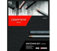 Set de graphite "Art by", 14 pcs, CARAN D'ACHE 776.714