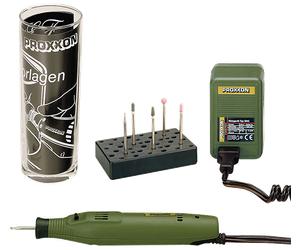 SET de gravure avec graveur GG 12 à moteur spécial DC silencieux et durable - PROXXON - 28635