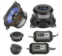 Set de haut-parleurs 2 voies à encastrer 200 W Sinustec ST-100