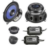 Set de haut-parleurs 2 voies à encastrer 250 W Sinustec ST-130