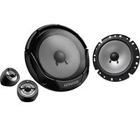 JVC Haut-parleurs voiture KFC-E170P – 2 voies 17 cm, 300W Max / 30W RMS, noir